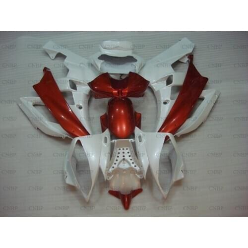 For YAMAHA YZFR6 2006 - 2007 Fairing Kits YZF600 R6 2006 Body Kits YZF R6 2006 Pearl White Orange Gold Body Kits