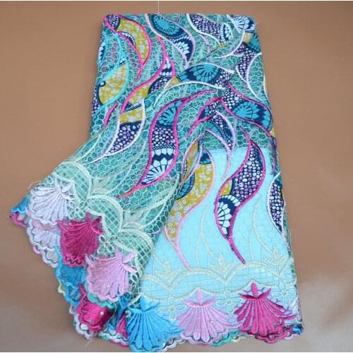 JNP Latest French Tulle Lace Fabric New High Quality Nigerian Wedding Bridal Sequins Embroidery African 5 Yards