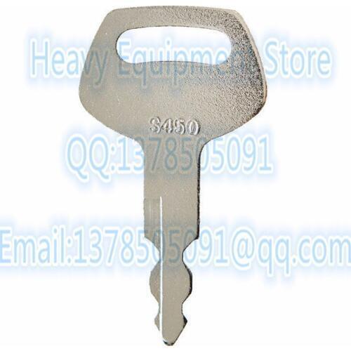 5 PCS S450 Key For Case Linkbelt and For Sumitomo Excavator Ignition KHR20070 150979A1