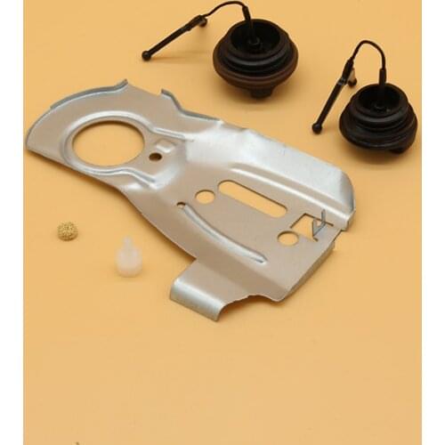 Oil Pump Plate Tank Vent Breather Fuel Oil Cap Kit fit Husqvarna 340 345 350 Jonsered 2150 2145 2141 Chainsaw Parts 503875701
