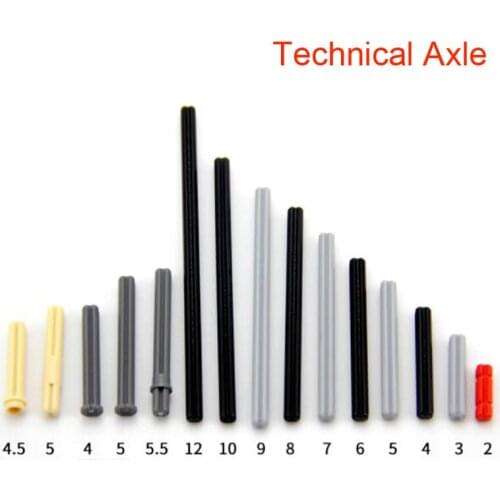 LoveBlock Technical Axle Building Block MOC Brick Part Toy For Kids Creative 50450/50451/55013/60485/63965/87083/99008 10pcs/Lot