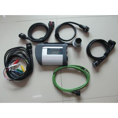 Mb star c4 sd connect wifi diagnostic tool without hdd 2 years warranty for cars and trucks 12v 24v best quality