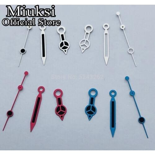 Miuksi watch hands fit NH35 NH36 ETA 2824 2836 Miyota 8215 8205 821A Mingzhu DG 2813 3804 Seagull 1612 movement