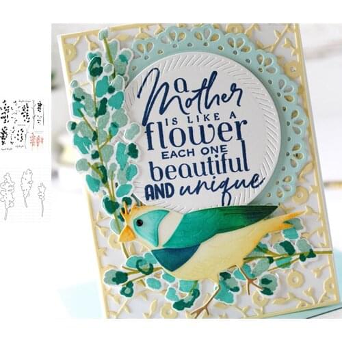Leaf Metal Cutting Dies and Stamps DIY Scrapbooking Card Stencil Paper Cards Handmade Album Stamp Die Sheets