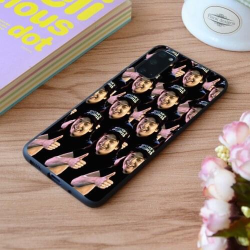 For Samsung WayneS World Wayne Print Soft Silicone Matt Case TPU Cover Galaxy S Note M and Galaxy A