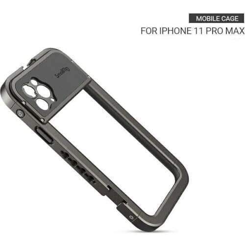 SmallRig Mobile Phone Cage For iPhone 11 Pro Max Pocket Protective With Cold Shoe Mounts Vlog Shooting phone kit - 2778