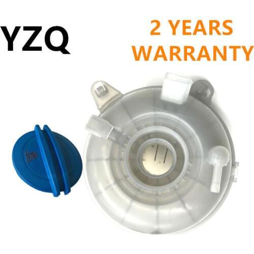 Engine Coolant Reservoir Expansion Tank Bottle With Cap Set For VW Golf 7 MK7 GTI Rabbit R32 e-Golf For Audi A3 S3 5Q0121321