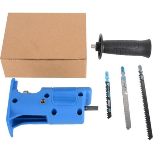 Reciprocating Saw Attachment Adapter Set For Electric Drill Set For Wood Metal Household Power Tool Woodworking Cutting