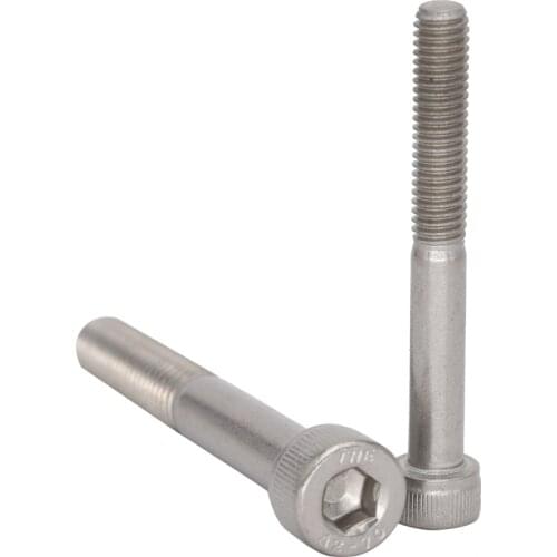 M4 M5 M4*40 M4x40 M5*30 M5x30 M5*35 M5x35 304 Stainless Steel 304ss Half Partial Thread Allen Head Hex Hexagon Socket Cap Screw