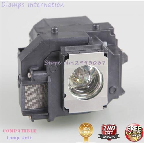 Compatible EB-X92 EB-S10 EX3200 EX5200 EX7200 PowerLite S9 VS200 1220 1260 EB-S9 EB-S92 EB-W10 EB-W9 ELP58 for EPSON Projector