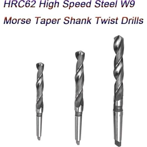 Hight Speed Steel Morse Taper Shank Fluted Twist Drill HSS Screw Auger for Steel Drill Bit Metal Drilling Metalworking