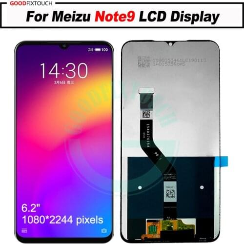 Global Version Meizu Note 9 4GB 64GB LCD Display with Touch screen Digitizer assembly replacement parts for Meizu Note9 LCD
