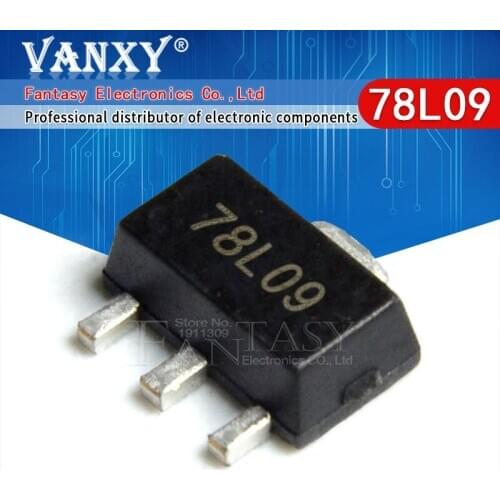 10pcs 78L09 SOT-89 CJ78L09 SOT89 SOT