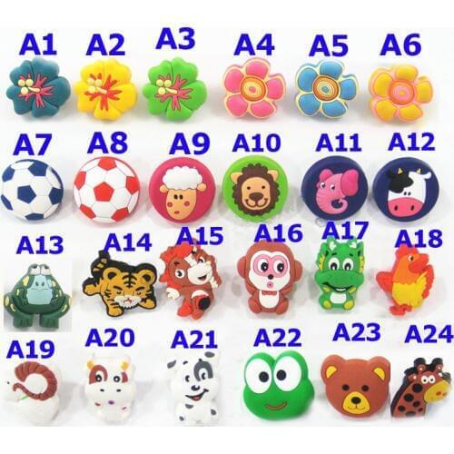 1x Modern Soft Gum Drawer Knobs Cupboard Door Handles Pulls nursery bedroom Kids cabinet knob