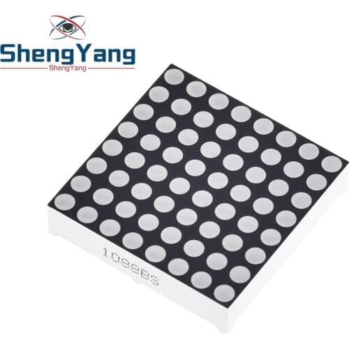 8x8 8*8 Mini Dot Matrix LED Display Red Common Anode Digital Tube 16-pin 20mmx20mm 1.9mm DIY Electronic Kit For Arduino