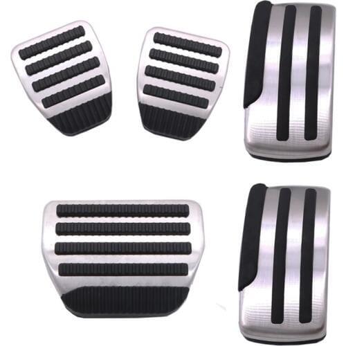 Auto Car Styling Brake Fuel Accelerator Clutch Pedal Cover For Nissan X-trail 2010 2011 2012 2013 Qashqai 2012 2013 2014 2015