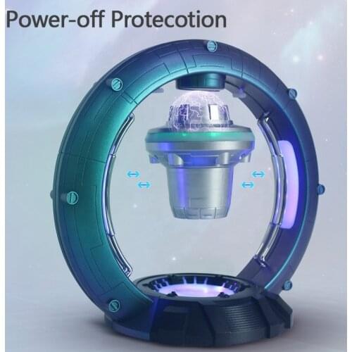 RGB Luminous Wireless Bluetooth Speaker Magnetic Suspension Portable TWS Series 3D Stereo Subwoofer Home Theater Music Speaker