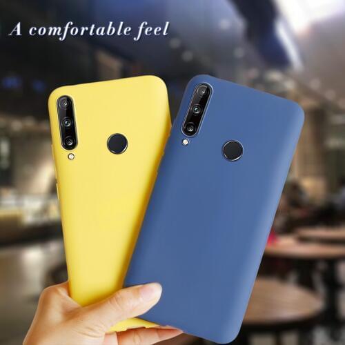 For Huawei Honor 9C Case Candy TPU Silicone Phone Cover For Honor 9C Case Funda Honor 9C 9 C AKA-L29 6.39" Soft Back Cases