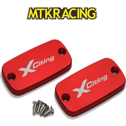 CNC aluminum alloy Motorcycle Front Fluid Reservoir Cap For KYMCO XCITING 250 300 350 400 400s 500