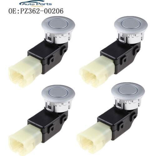 4PCS Silver Color PDC Parking Sensor For Toyota Land Cruiser GRJ200 UZJ200 PZ362-00206 PZ36200206