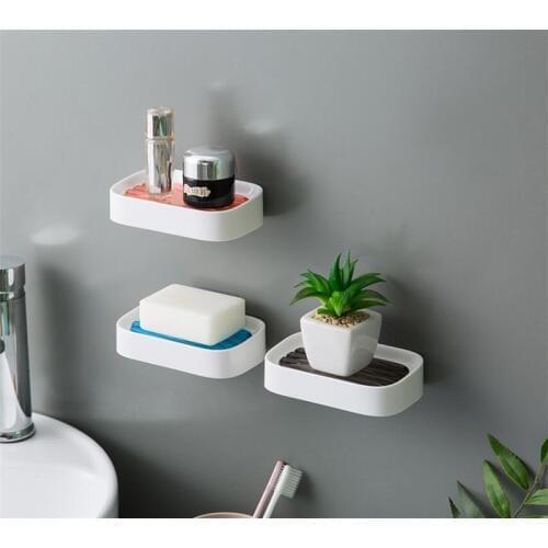 Double Layers Soap Box Bathroom Storage Soap Dish Case Storage Plate Tray Holder Case Container