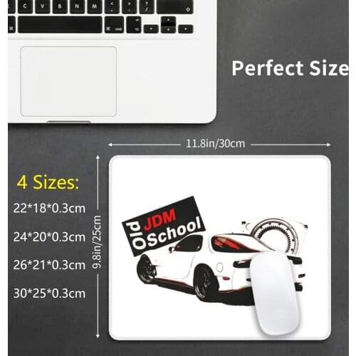 Old _ School _ Jdm _ [ Rx-7 ] Mouse Pad DIY Print Mazda Old School Jdm Rotary 13b Legend Rx7