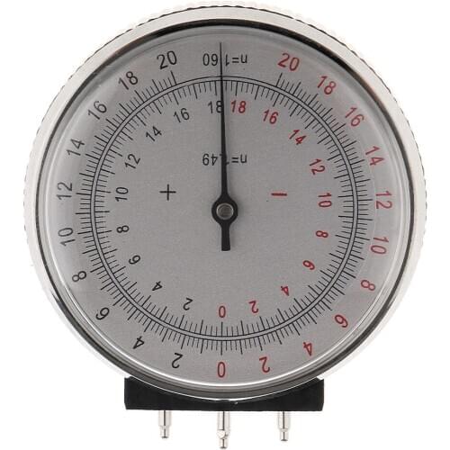 Metal Professional Ophthalmic Lens Clock Base Curve Optician Lens Curvature Measure Gauge + Box Case for Eyeglasses Stores