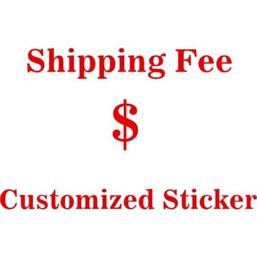 Shipping Fee Customized Sticker