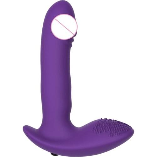 Wearable Dildo Vibrator G Spot Clitoris Stimulator Butterfly Vibrating Panties Erotic Toy Adult Toy for Women Orgasm Masturbator