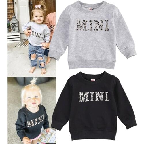 6-36M Toddler kid Baby Girl Boy Clothes Autumn Winter Pullover Top long Sleeve Hoodies Fashion Sweatshirt Infant Clothing