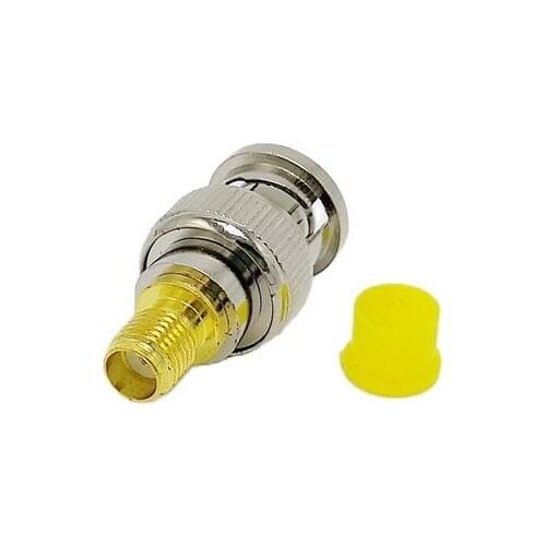 BNC to SMA RF Adapter converter BNC Male to SMA Female Plug Coax Adapter 1pcs