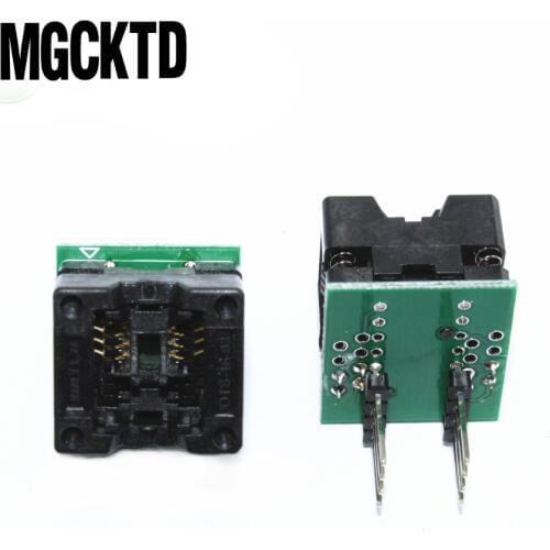 SOP8 to DIP8 SOP8 turn DIP8 SOIC8 to DIP8 IC socket Programmer adapter Socket for wide 150mil 200mil