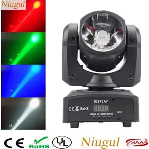 High Power 60W LED Beam Moving Head Light RGBW LED Strong Beam Spot Light For Party Disco DJ Stage Lights Linear Beam Spotlight