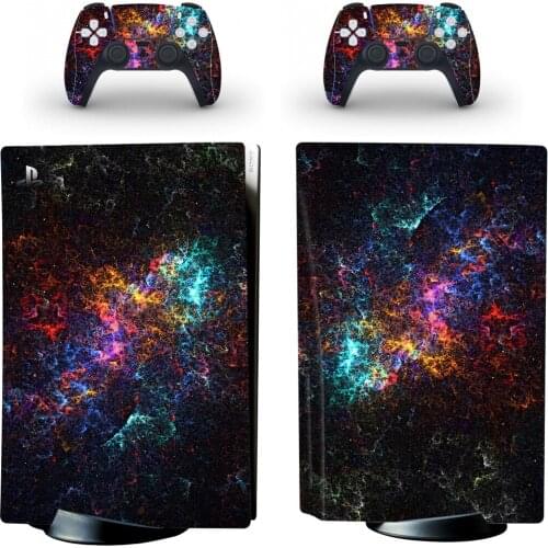 Universe PS5 Standard Disc Edition Skin Sticker Decal Cover for PlayStation 5 Console & Controller PS5 Skin Sticker Vinyl