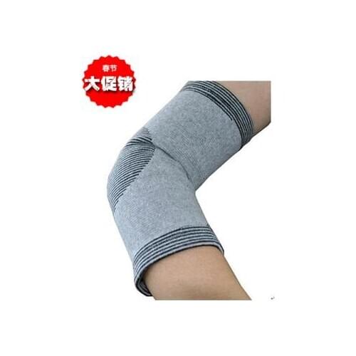 10pcs Bamboo charcoal fiber elbow summer sports ultra-thin type thermal