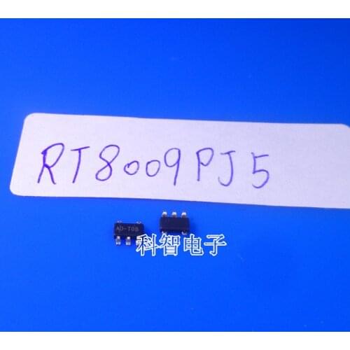 10pcs/lot 100% New&original RT8009PJ5 RT8009GJ5 Marking:AD-AOB DC-DC SOT23-5