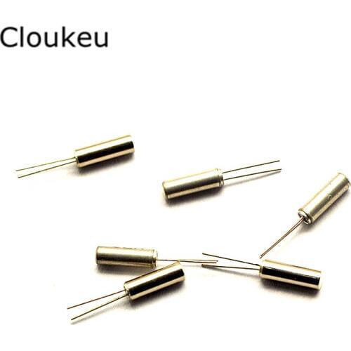 10Pcs 12M 12MHz JU-308 Cylindrical Passive Quartz Crystal oscillator Resonator (3*8mm)