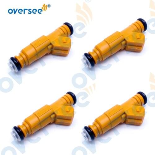 4pcs Outboard Motor Fuel Injectors 0280155710 0280155700 For JEEP 4.0L Replace 87-98