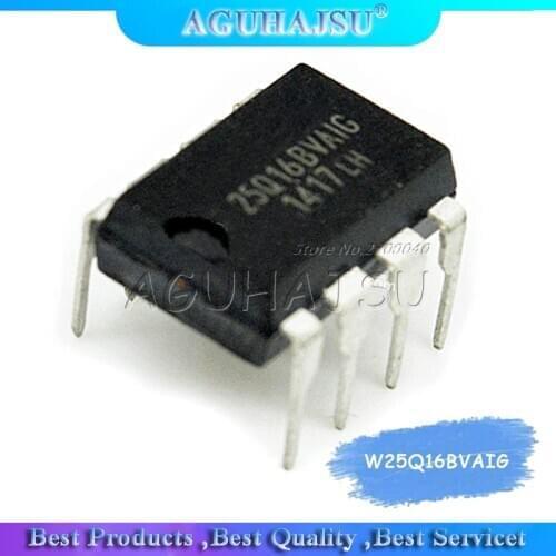 5pcs W25Q16BVAIG DIP8 W25Q16 25Q16 DIP-8 25Q16BVAIG DIP