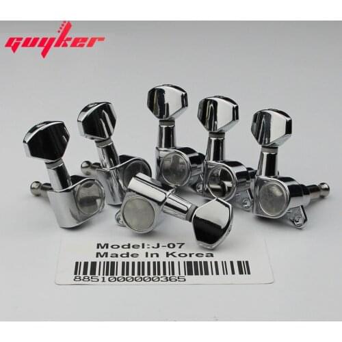 6R Chrom Guitar Tuning Peg Key Tuner Machine Head For Sta J07