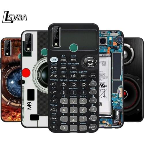Battery Camera Calculator For Huawei Y9S Y6S Y8S Y9A Y7A Y8P Y7P Y5P Y6P Y7 Y6 Y5 Pro Prime 2020 2019 2018 2017 Phone Case
