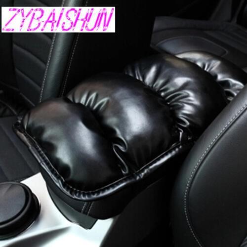 Car armrest of soft leather center console box for Peugeot 206 207 208 301 307 308 407 2008 3008 4008