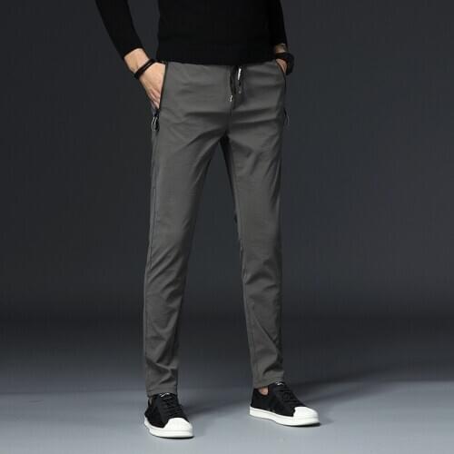 MRMT 2021 Brand Autumn and Winter Mens Trousers Casual Stretch Trousers Pants for Male Straight Trousers