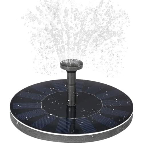 Solar Fountain Floating Garden Water Fountain Pool Pond Decoration Solar Powered Fountain Water Pump Drop Shipping