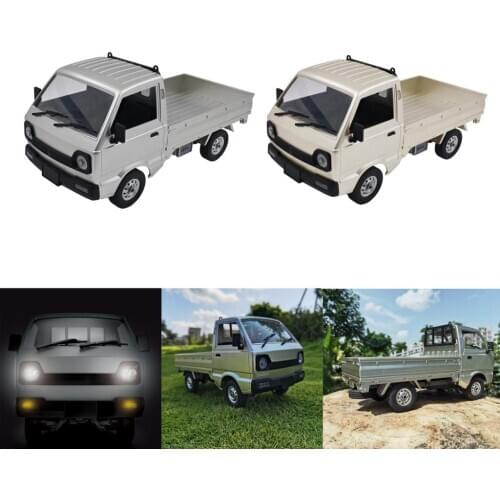 1/10 Scale WPL RC Truck 4WD Truck Climbing LED Light On-Road Electric Hobby Toy Rade 1/10 Remote Control Car High Speed Gift