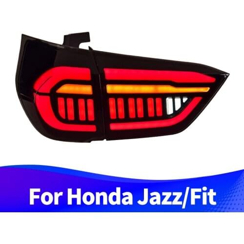 Taillight Assembly For Honda Jazz 2020 Honda Fit LED Running Light LED Sequential Turn Signal LED Brake Light LED Reverse Light