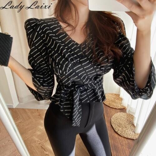 Lady Laixi Summer Blouses