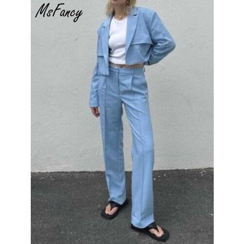 MsFancy Women's Trouser Suits