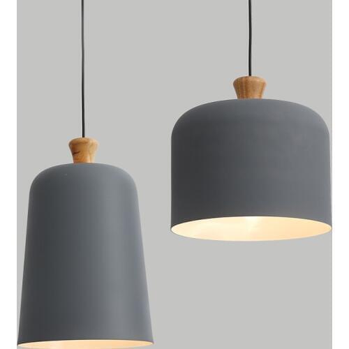 Simple Loft Retro Antique Industrial Aluminum Pendant Lights Lamps Fixtures for Cafe Dining Room Shop Restaurant Bedroom Decor