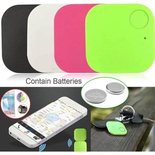 1pcs mini smart bluetooth anti-lost device anti-lost keychain mobile phone loss alarm tracker two-way finder anti-lost device